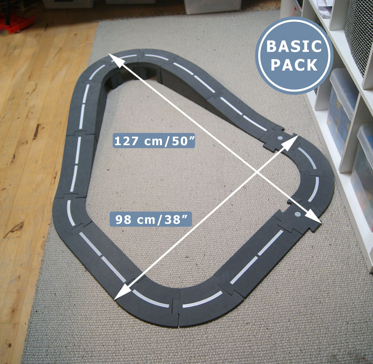 Circuito para coches de juguete